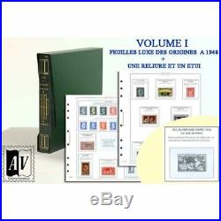 1849-1948 Album encyclopédique des timbres de France Luxe