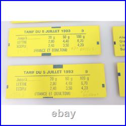 21 Carnets Fermés De France Neufs Avec 147 Validités Permanentes, Fac + De 212