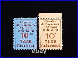 2 timbres de greve France yt 2/3 neufs XX