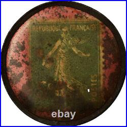 #488564 Monnaie, France, Bassez Grenier, Grains Fourrages, 5 Centimes, Timbre