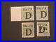 4_timbres_France_colis_postaux_surcharge_D_1938_yt_160_a_163_neufs_XX_X_01_mm
