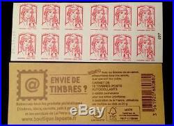 50 carnets de 12 timbres prioritaire autocollant validité permanente
