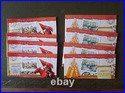 50 carnets de 12 timbres prioritaires région patrimoine faciale 858 euros