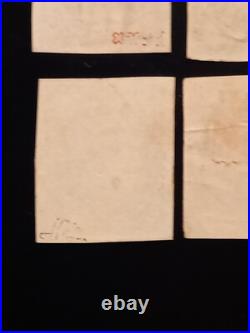 6 timbres France classique 1850 Ceres yt 3 oblitérés TB un signé Brun