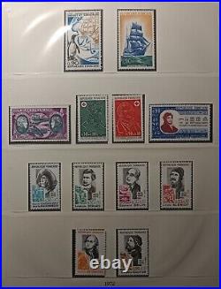 ALBUM LINDNER FRANCE Année 1972 à 1979 qualité avec PA, Préo. Taxes, Serv