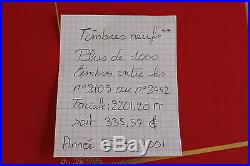 ALBUM TIMBRES NEUFS FACIALE 335,57 EUROS ANNEE 80 A 01, VRAC, ALBUM, COLLECTION