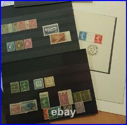 À NE PAS MANQUER 5 collection timbres dt signés 154/155 EIPA bloc 2 variétés +