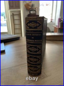 Album Arthur Maury 6e Édition Timbres XIXe Monde France Colonies États Anciens