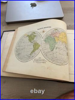 Album Arthur Maury 6e Édition Timbres XIXe Monde France Colonies États Anciens