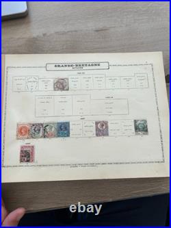 Album Arthur Maury 6e Édition Timbres XIXe Monde France Colonies États Anciens