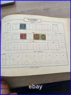 Album Arthur Maury 6e Édition Timbres XIXe Monde France Colonies États Anciens
