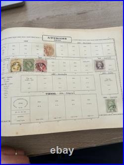 Album Arthur Maury 6e Édition Timbres XIXe Monde France Colonies États Anciens