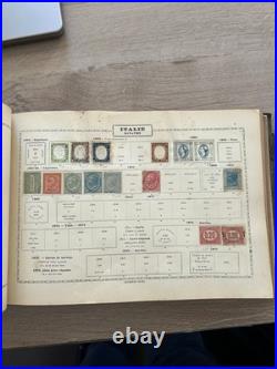Album Arthur Maury 6e Édition Timbres XIXe Monde France Colonies États Anciens