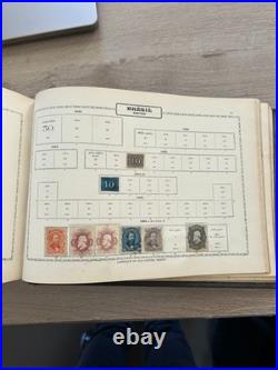 Album Arthur Maury 6e Édition Timbres XIXe Monde France Colonies États Anciens