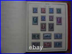 Album Cérès Présidence Timbres neufs de France 1937 à 1950