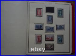 Album Cérès Présidence Timbres neufs de France 1937 à 1950