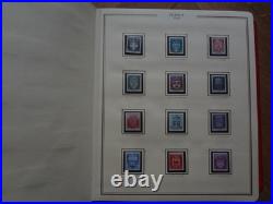 Album Cérès Présidence Timbres neufs de France 1937 à 1950