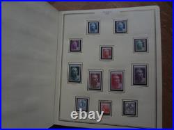 Album Cérès Présidence Timbres neufs de France 1937 à 1950