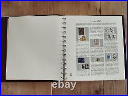 Album France Safe marron foncé 1985 à 1993 complet Pages n°82 à 130 bon état