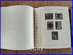 Album Safe rouge foncé Années 1966 à 1977 complet Pages n°23 à 40 puis n°1 à 44
