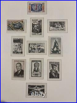 Album Timbres France Yvert et Tellier, 1960/1972, neufs avec et sans charnière