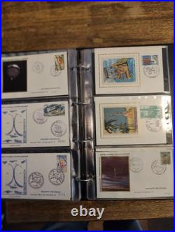 Album de 104 Enveloppes 1er jour aérospatiale, Aviation, Ballon, Aéronautique