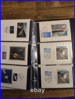 Album de 104 Enveloppes 1er jour aérospatiale, Aviation, Ballon, Aéronautique