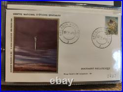 Album de 104 Enveloppes 1er jour aérospatiale, Aviation, Ballon, Aéronautique