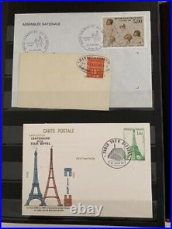 Album de collection de 400 timbres français rares du XXè siècle
