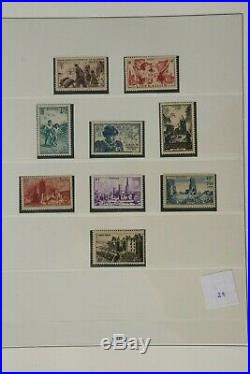 Album de timbres France Lindner 1945-1961