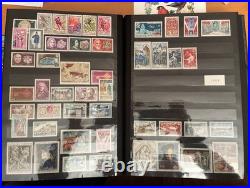 Album de timbres de France Classé par année de 1962 à 1980