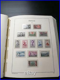 Album leuchtturm france avec timbres neuf 1960/1980 complet