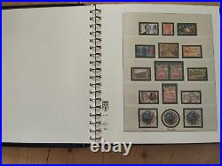 Album timbre Lindner Vert avec étui Années 1998 à 2002 Bon état général complet