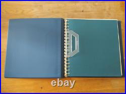 Album timbre Lindner bleu sans étui pour carnet Année 1986-2005 Bon état complet