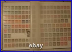 Album timbres bleu pages blanches + timbres neufs/ de 1900 à 1956