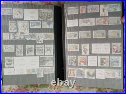 Album timbres france De 1984 A 1992 En Oblitérés