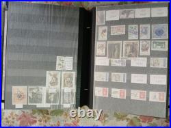 Album timbres france De 1984 A 1992 En Oblitérés