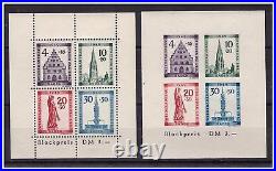 Allemagne. Bade. Bf N ° 2 A + 2 B. 2 Blocs Feuillets Neuf. Superbe