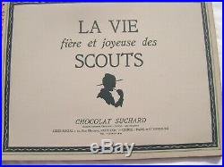 Ancien Album la vie fière et joyeuse des scouts 1957 Très Rare, très bon état
