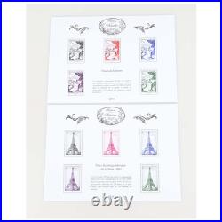 Année Complète Trésors De La Philatélie 2016 10 Blocs Avec Env D'origine