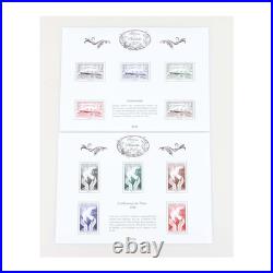 Année Complète Trésors De La Philatélie 2016 10 Blocs Avec Env D'origine