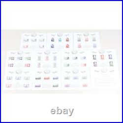 Année Complète Trésors De La Philatélie 2018 10 Blocs Avec Env D'origine