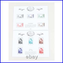 Année Complète Trésors De La Philatélie 2018 10 Blocs Avec Env D'origine