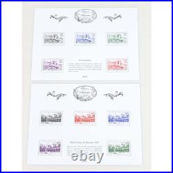 Année Complète Trésors De La Philatélie 2018 10 Blocs Avec Env D'origine