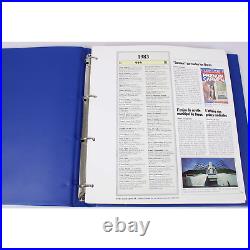 Années Complètes De Timbres Neufs De France 1983 A 1993 Classeur Encyclopédique