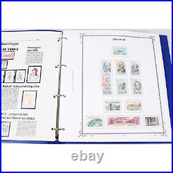 Années Complètes De Timbres Neufs De France 1983 A 1993 Classeur Encyclopédique