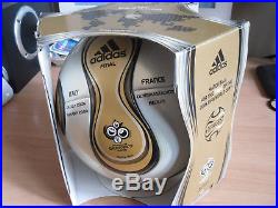 Authentic Adidas Teamgeist + Official Italy-France World Cup Final 2006 Germany