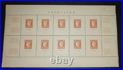 BF N°5 Exposition Centenaire du Timbre 1949 Paris CITEX Neuf Voir Photos