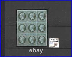 Bloc 9 timbres France neufs Napoléon n°11 Signé