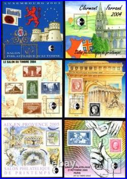 Blocs-Souvenir CNEP 1980 à 2007, n°1 à 49 N (manquent 3A et 4) , cote 1193